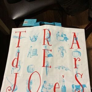 Trader Joes Hold the Bottles grocery bag